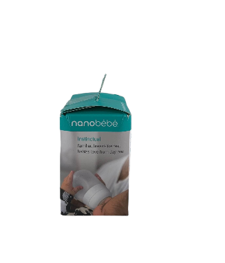 Nanobébé Flexy Silicone Baby Bottles, Pink-White, 5oz, 4-Pack