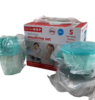 Skip Hop Easy Feed 5 Pc Mealtime Set