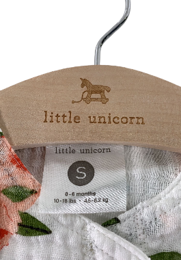 Little Unicorn Cotton Muslin Sleep Bag, Small, Regular, Watercolor Roses