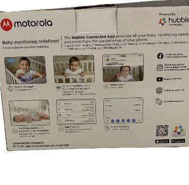 Motorola Comfort 85 Connect 5” Video Baby Monitor