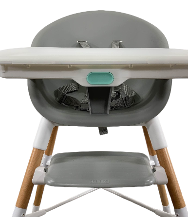 Skip Hop EON 4-in-1 High Chair, Grey/White