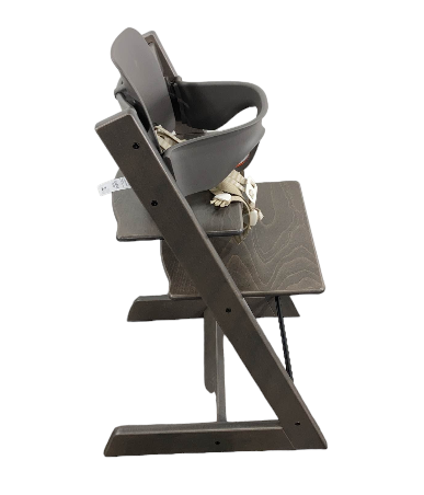 Stokke Tripp Trapp High Chair With Baby Set, Hazy Grey