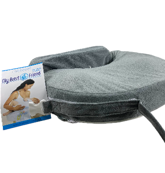 My Brest Friend Nursing Pillow, Evening Grey