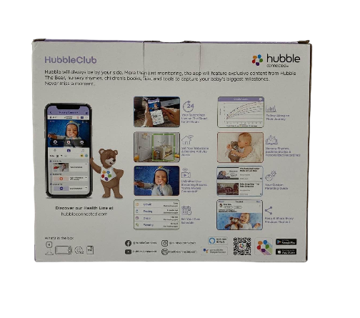 Hubble Connected Nursery Pal Cloud Smart Baby Monitor