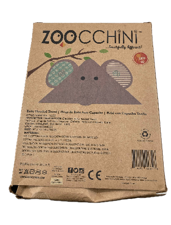 Zoocchini Hooded Towel, Elephant