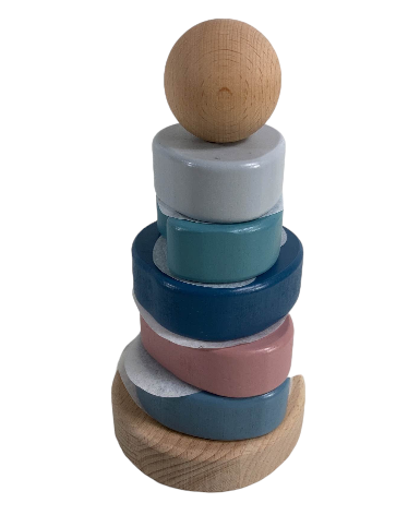 MORI Wooden Stacking Rings