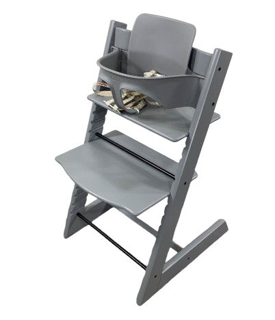 Stokke Tripp Trapp High Chair With Baby Set, Storm Grey