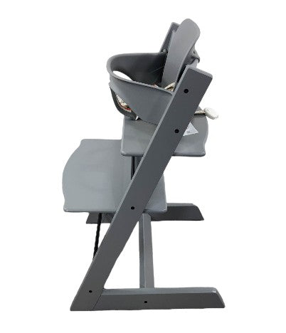 Stokke Tripp Trapp High Chair With Baby Set, Storm Grey