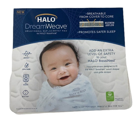 Halo Dreamweave Breathable BassiNest Replacement Pad