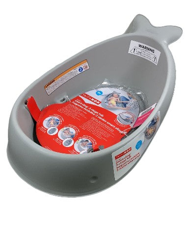 Skip Hop Moby Bath Smart Sling 3-Stage Bathtub, Grey