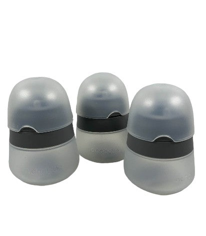 Shop Nanobébé Flexy Silicone Baby Bottles, Grey, 5oz, 3-Pack at GoodBuy Gear
