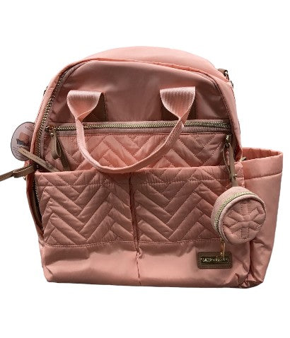 Skip Hop 6-in-1 Diaper Bag Backpack Suite, Blush