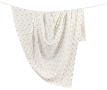 Shop Crane Baby Cotton Muslin Single Swaddle, Avery Poppy at GoodBuy Gear