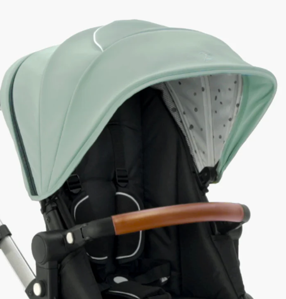 Mockingbird Extendable Canopy 2.0, Watercolor Drops, Sage