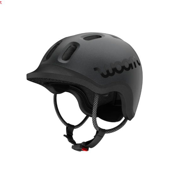 Woom Ready Kids Helmet, S, Charcoal Metallic