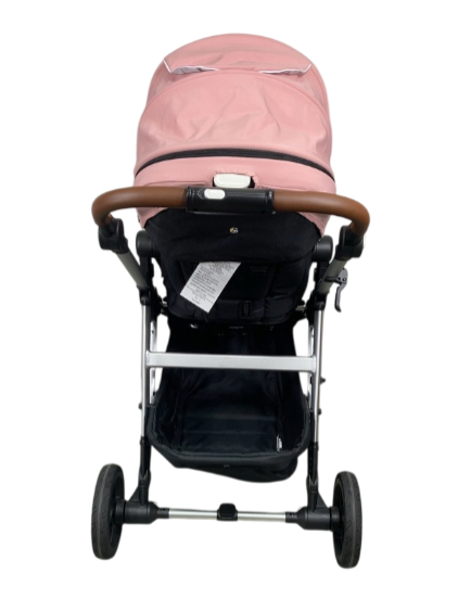 Mockingbird Single to Double 2.0 Stroller, Bloom, Windowpane, Silver With Penny Leather, 2024