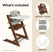 Shop Stokke Tripp Trapp Complete High Chair, Mosaic Green, Oak Warm Brown, 2 at GoodBuy Gear