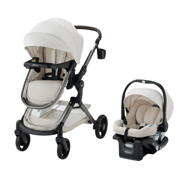 Shop Graco Modes Nest Travel System, 2025, Soft Almond at GoodBuy Gear