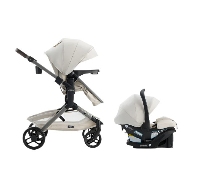 Shop Graco Modes Nest Travel System, 2025, Soft Almond at GoodBuy Gear