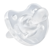 Shop Chicco PhysioForma Soft Silicone Orthodontic Pacifier, 0-2 months, Clear at GoodBuy Gear