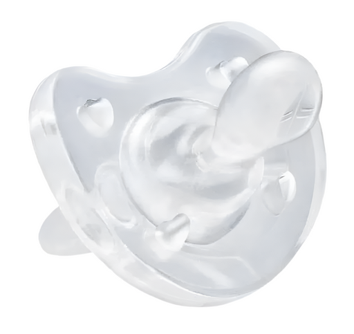 Shop Chicco PhysioForma Soft Silicone Orthodontic Pacifier, 0-2 months, Clear at GoodBuy Gear