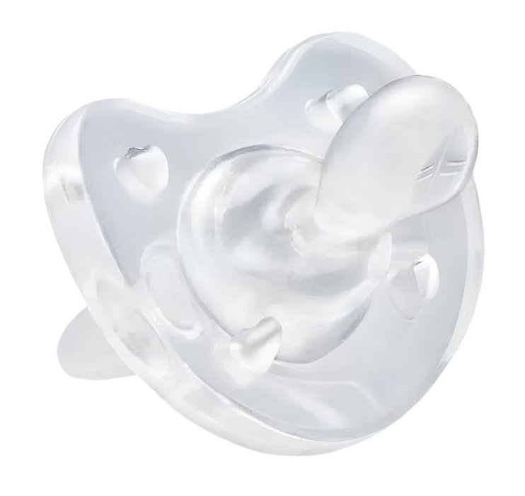 Shop Chicco PhysioForma Soft Silicone Orthodontic Pacifier, 0-2 months, Clear at GoodBuy Gear