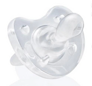 Shop Chicco PhysioForma Soft Silicone Orthodontic Pacifier, 1 Pack, Clear, 0-2 months at GoodBuy Gear