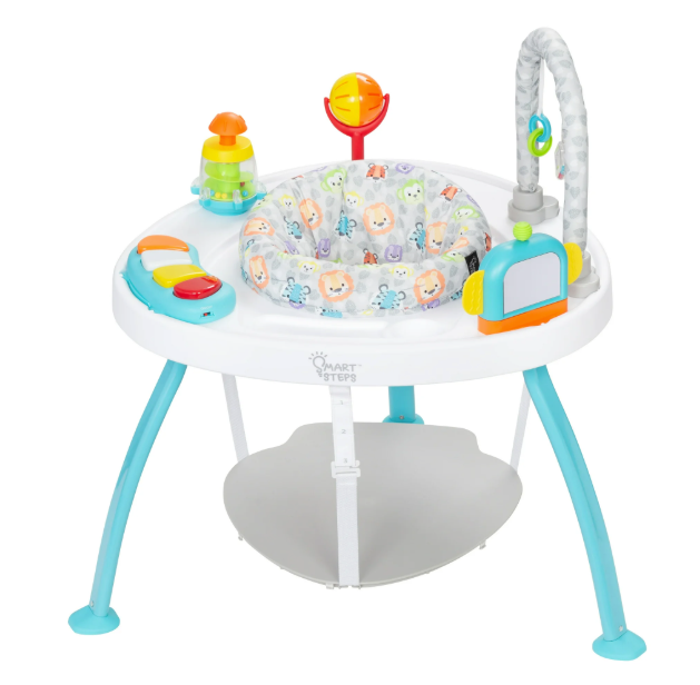 Shop Smart Steps Bounce N' Play 3-in-1 Activity Center, Vivid Safari at GoodBuy Gear