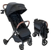 Shop Strolee LinQ Compact Stroller, Black, 2025 at GoodBuy Gear