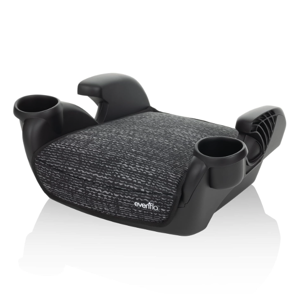 evenflo support number Evenflo GoTime No Back Booster Car Seat, 2024, Static Black