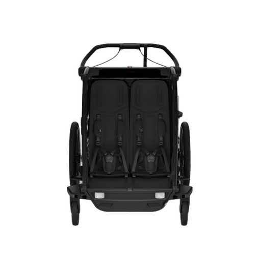 Shop Thule Chariot Sport 2 Bike Trailer, 2024, Black, Double at GoodBuy Gear