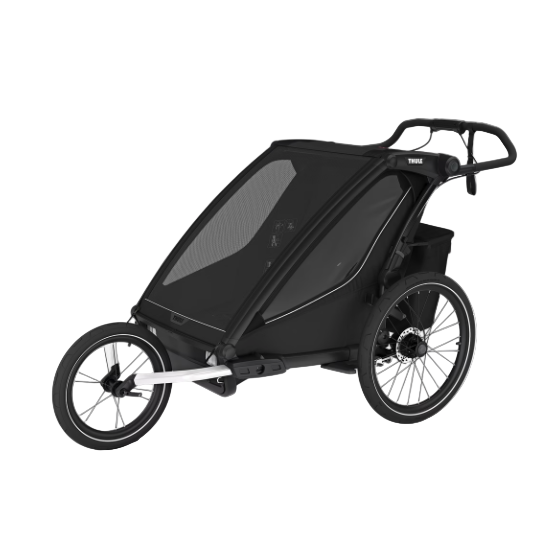 Shop Thule Chariot Sport 2 Bike Trailer, Black, 2024, Double at GoodBuy Gear