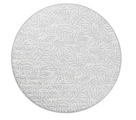 Shop Toddlekind Luxe Organic Cotton Reversible Playmat The Snuggle Mat, Leaves Stone at GoodBuy Gear