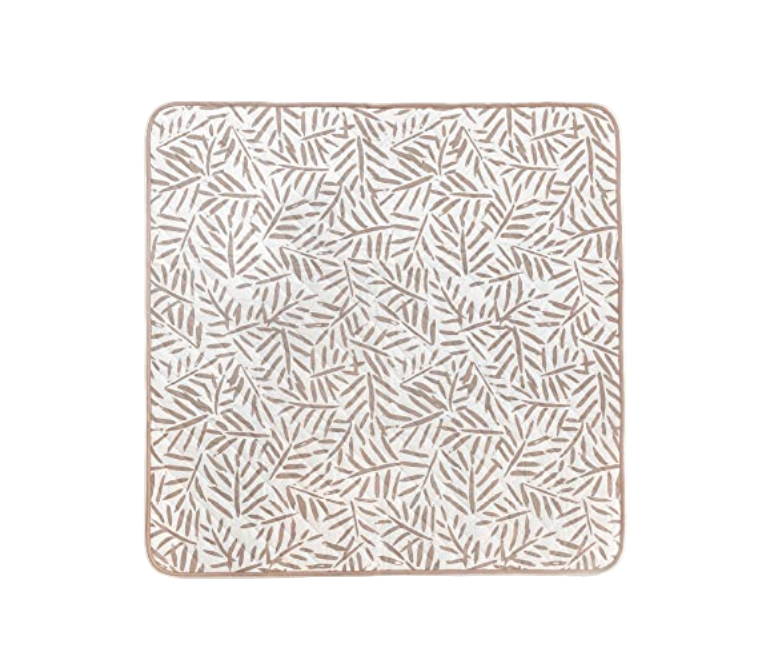 Shop Toddlekind Pretty Practical Mat, Leaves/Tan at GoodBuy Gear