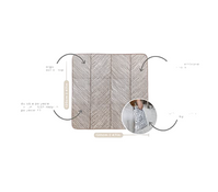 Shop Toddlekind Pretty Practical Mat, Leaves/Tan at GoodBuy Gear