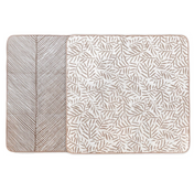 Shop Toddlekind Pretty Practical Mat, Leaves/Tan at GoodBuy Gear
