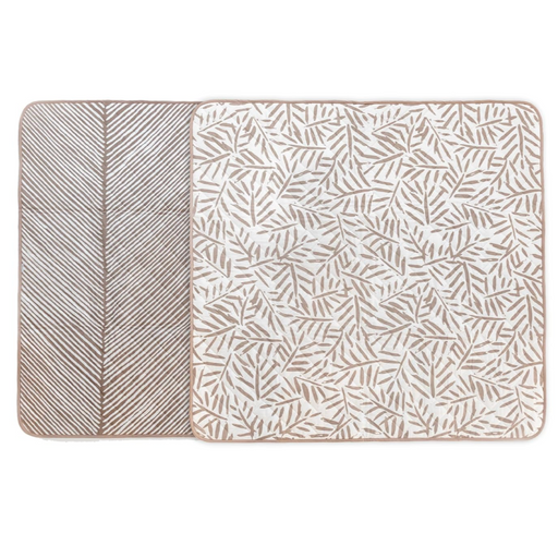 Shop Toddlekind Pretty Practical Mat, Leaves/Tan at GoodBuy Gear