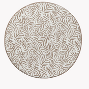 Shop Toddlekind Luxe Organic Cotton Reversible Playmat The Snuggle Mat, Leaves Tan at GoodBuy Gear