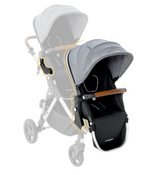 Shop Mockingbird 2nd Seat Kit 2.0, Heather Grey, Silver With Penny Leather, Solid Grey at GoodBuy Gear