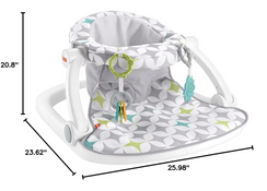 Shop Fisher Price Sit-Me-Up Floor Seat, Starlight Bursts at GoodBuy Gear