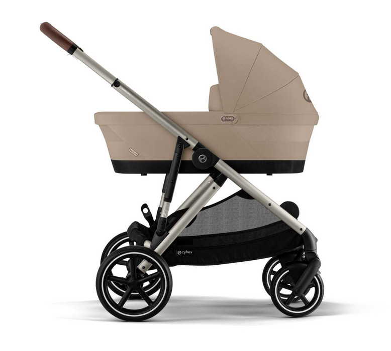 Shop Cybex Gazelle S Modular Stroller, Taupe Frame, Almond Beige, 2025 at GoodBuy Gear