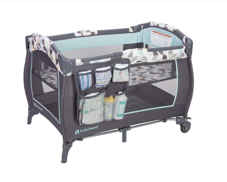 Baby Trend Trend-E Nursery Center Playard, Doodle Dots