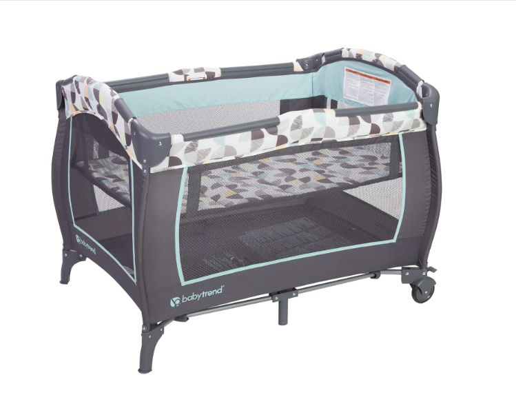 Baby Trend Trend-E Nursery Center Playard, Doodle Dots