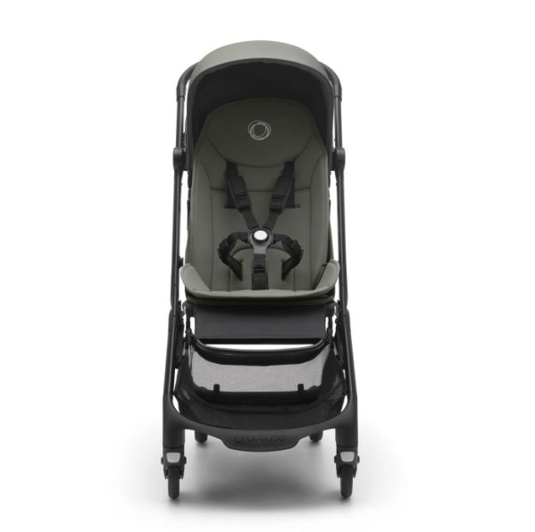 Bugaboo Butterfly Stroller, 2025, Black, Forest Green, Forest Green