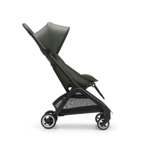 Bugaboo Butterfly Stroller, 2025, Black, Forest Green, Forest Green