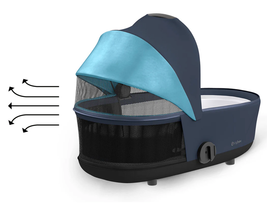Cybex MIOS LUX Carry Cot, Mountain Blue