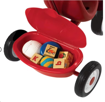 Radio Flyer 4-in-1 Stroll 'n Trike, Build a Trike (477), Red