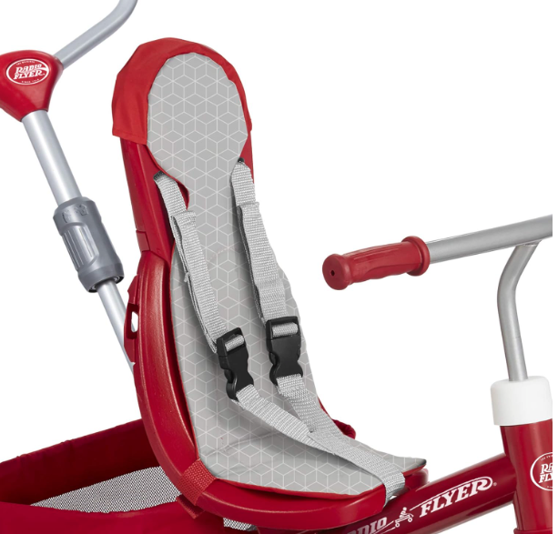 Radio Flyer 4-in-1 Stroll 'n Trike, Build a Trike (477), Red