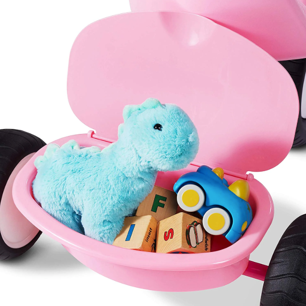 Radio Flyer 4-in-1 Stroll 'n Trike, Pink, Build a Trike (477)