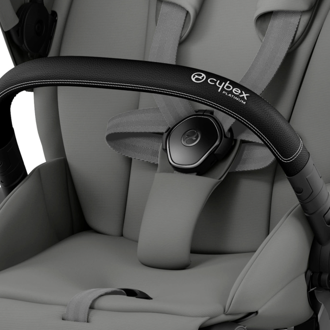 Cybex Priam4 Stroller, 2022, Soho Grey, Matte Black